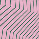 Linear Pembe Çizgili Halı