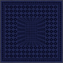 Sandık Lacivert Kilim Desenli Halı