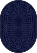 Sandık Lacivert Kilim Desenli Halı