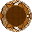 Köken Kahverengi Kilim Desenli Halı