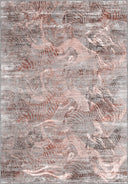 Serap Pembe Abstract Halı