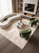 Puslu Çöl Krem Modern Halı