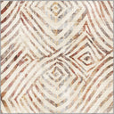 Çöl İzleri Bej Geometrik Desenli Modern Halı