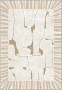 Wabi-Sabi Krem Modern Halı