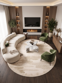 Puslu Çöl Krem Modern Halı