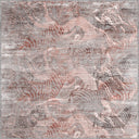 Serap Pembe Abstract Halı