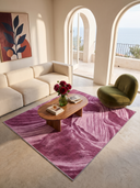 Katmanlar Pembe Modern Halı