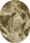 Katmanlar Sarı Modern Halı