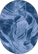 Katmanlar Mavi Modern Halı