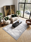Puslu Çöl Gri Modern Halı