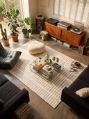 Örüntü Krem Modern Halı