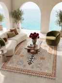 Damga Kilim Desenli Halı