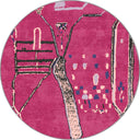 Berberi Düşü Pembe Modern Halı