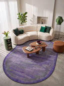 Puslu Çöl Mor Modern Halı