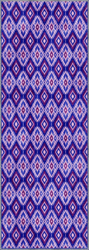 İkat Mor Kilim Desenli Halı