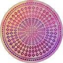 Sandık Pembe Kilim Desenli Halı