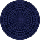 Sandık Lacivert Kilim Desenli Halı