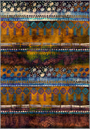 Kervan Çok Renkli Kilim Desenli Halı