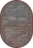 Puslu Çöl Turuncu Modern Halı