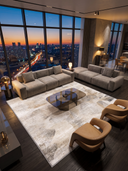 Sessiz Dokunuş Modern Halı