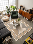 Zikzak Kilim Desenli Halı