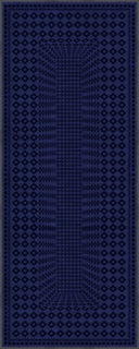 Sandık Lacivert Kilim Desenli Halı