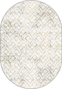 Boho Dantel Krem Rengi Halı