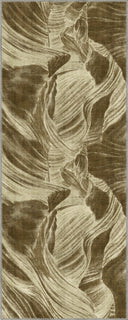 Katmanlar Sarı Modern Halı