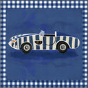 Retro Yarış Arabaları Genç Odası Halısı
