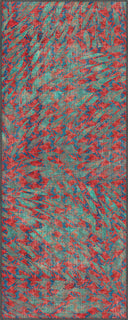 Serçe Kırmızı Hayvan Figürlü Modern Halı