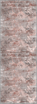 Serap Pembe Abstract Halı