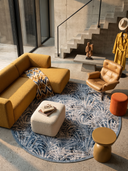 Palm Çiçek Desenli Halı