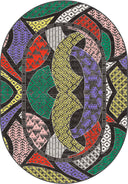 Miras Akış Antrasit Kilim Desenli Halı