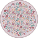 Kırda Gezinti Pembe Çocuk Odası Halısı