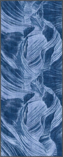 Katmanlar Mavi Modern Halı