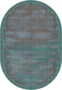 Puslu Çöl Turkuaz Modern Halı