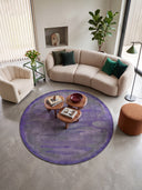 Puslu Çöl Mor Modern Halı