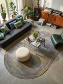 Puslu Çöl Sarı Modern Halı
