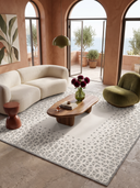 Asil Girih Krem Modern Halı