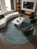 Puslu Çöl Turkuaz Modern Halı