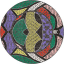 Miras Akış Antrasit Kilim Desenli Halı