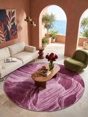 Katmanlar Pembe Modern Halı