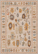 Göçebe Günlüğü Bej Kilim Desenli Halı
