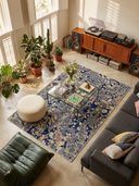 Liken Sarı Modern Halı
