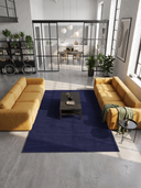 Yosun Kobalt Mavi Modern Halı