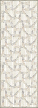 Keten Gri Modern Halı