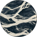 Akış Lacivert Modern Halı