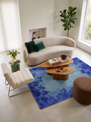 Bahar Saks Mavisi Modern Halı