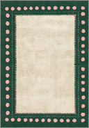 Benek Krem Modern Halı, minimalist benek deseni ve açık krem tonlarıyla modern bir yaşam alanında serili duruyor.