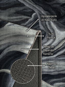Kadim Ardıç Antrasit Modern Halı